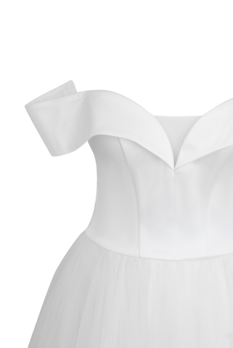 Платье - пачка "Лакруа" , Фатин Белое