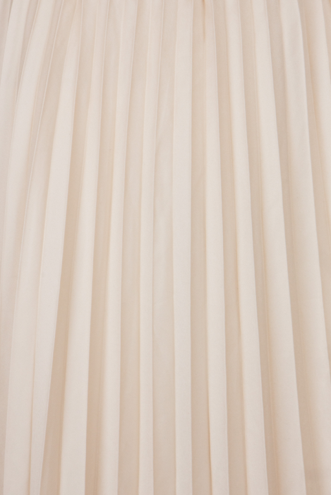 Юбка "плиссе" пудровая, нюдовая, миди (длина 90 см)