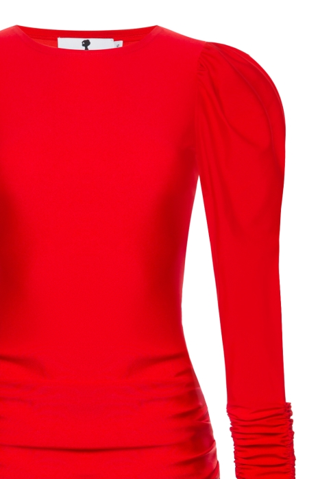 Платье "Пэйдж" красное, бифлекс