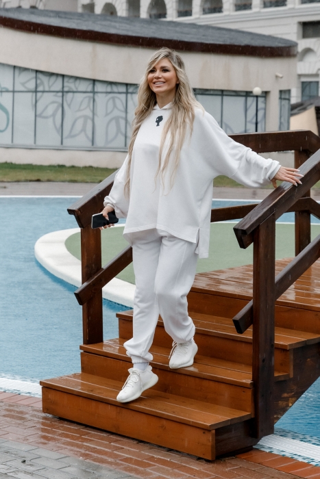 Худи "Эдисон" молочное