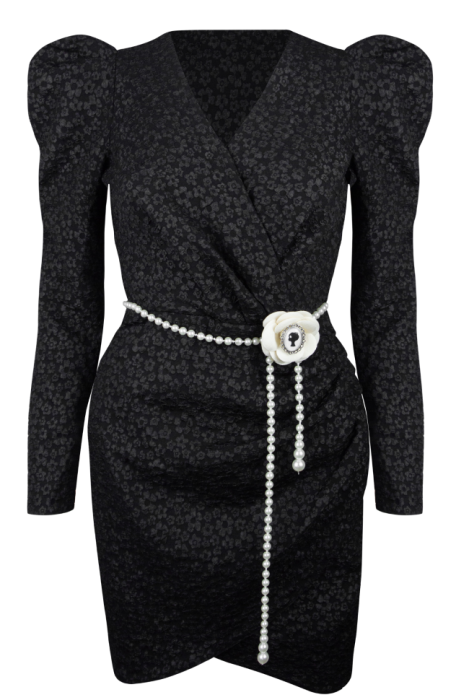 Платье "Сиджи" черное, мини