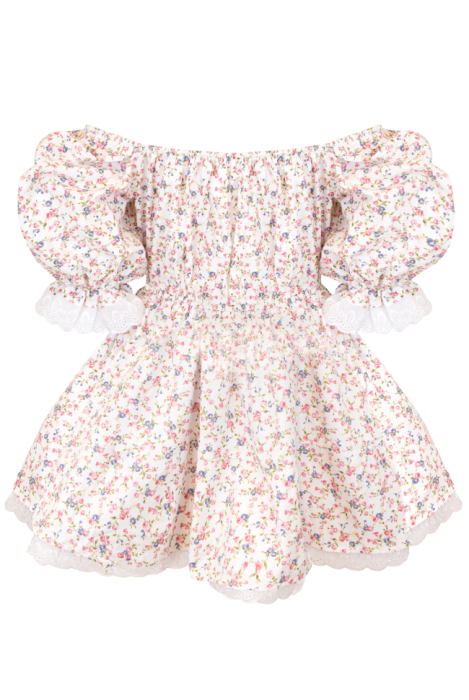 Платье "Ореан" Маленькие цветы, Мини