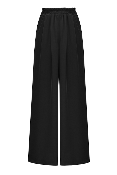 Костюм - пижама "Пикассо" черный, брючный, эко-шелк