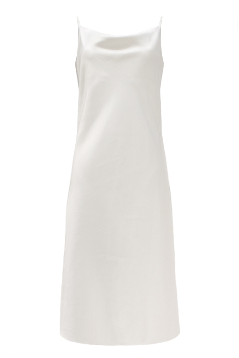 Платье - комбинация "Шерри" белая, атлас (шелк)