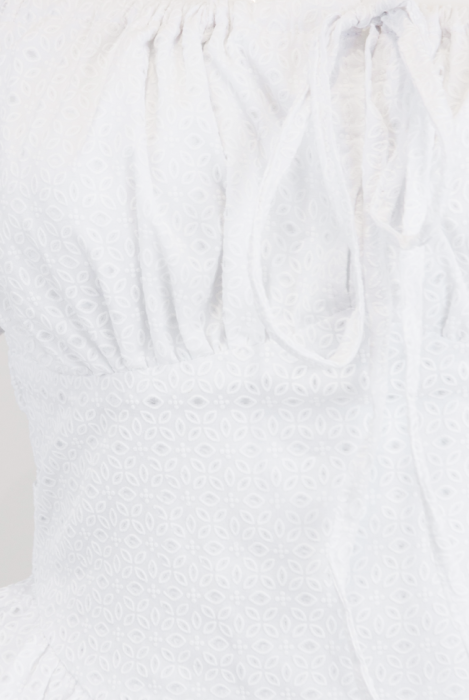 Платье "Онтарио" ,Опущенные плечи , Мини, Шитьё