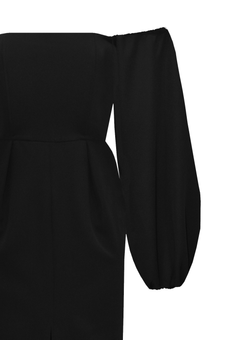 Платье "Милана" черное, миди