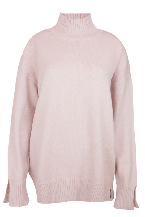 Костюм "Алессио" розовый (пудровый), вязанный