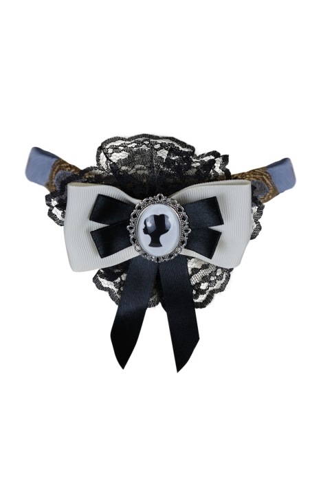 Платье "Версаль" сине - золотистое, атлас, вышивка, вензеля, мини