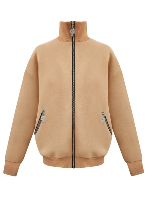 Бомбер "Орландо" бежевый