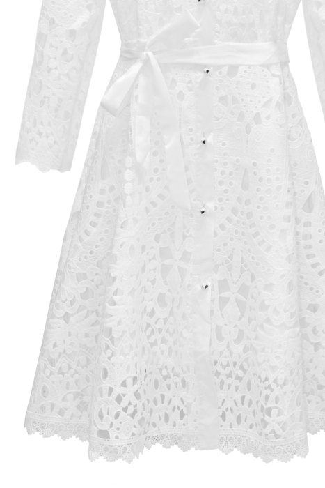 Платье "Ариэлла" белое, кружево