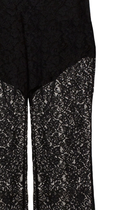 Брюки "Эльвис" черные, кружево