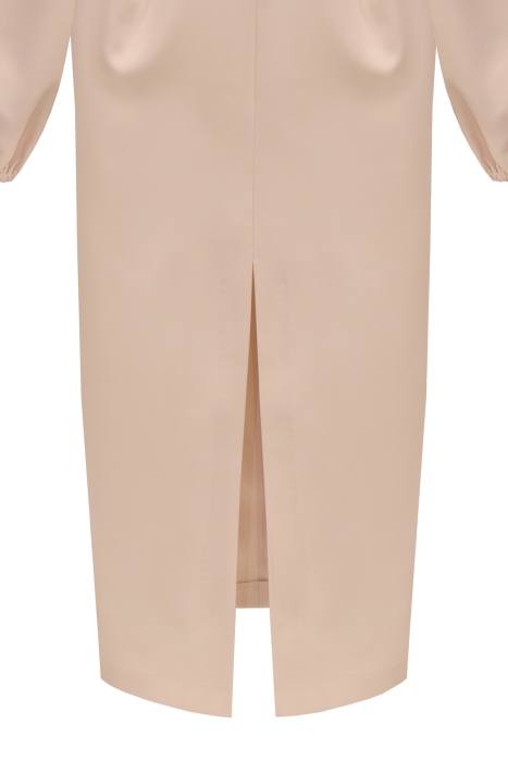 Платье "Милана" нюдовое, миди