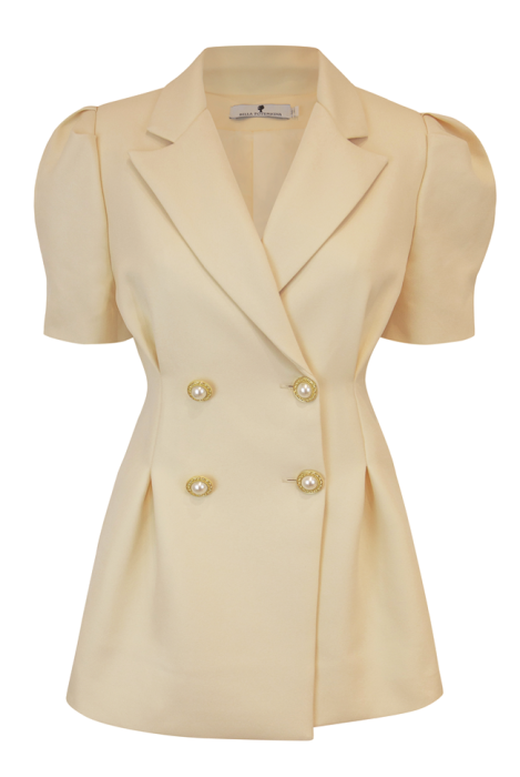 Юбка Мини, Волан, Тлисе "Брис" Светло-Бежевая