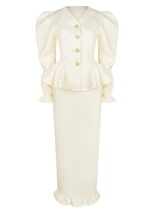 Костюм "Дестени" молочный 