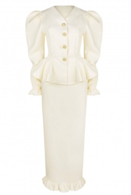 Костюм "Дестени" молочный 