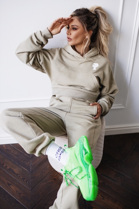 Брюки спортивные "Мэриан" оливковые