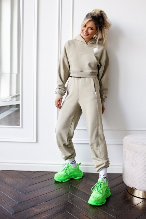 Брюки спортивные "Мэриан" оливковые