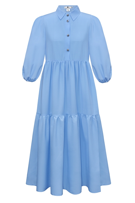 Платье "Генри" голубое