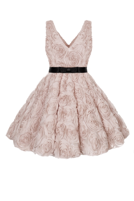 Платье "Ассоль" нюдовое, мини