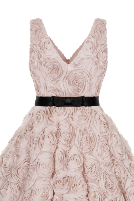 Платье "Ассоль" нюдовое, мини