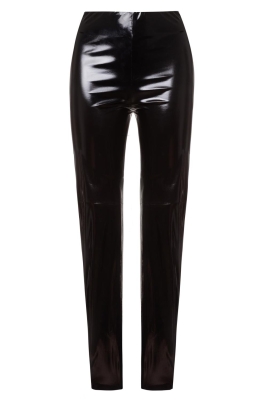 Лосины "Резэ" черные, лак