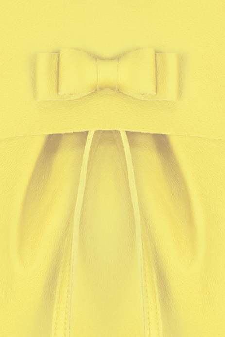 Рюкзак желтый кожа