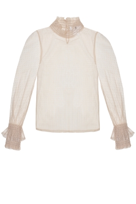 Блуза "Ориан" нюдовая