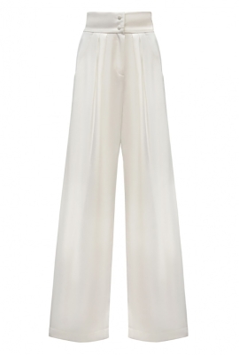Брюки "Лорайн" белые, палаццо