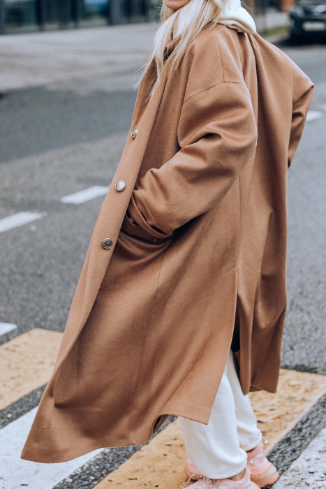 Пальто "New Лойя" бежевое