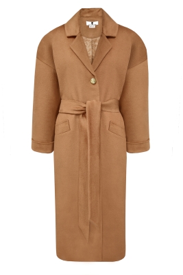 Пальто "New Лойя" бежевое