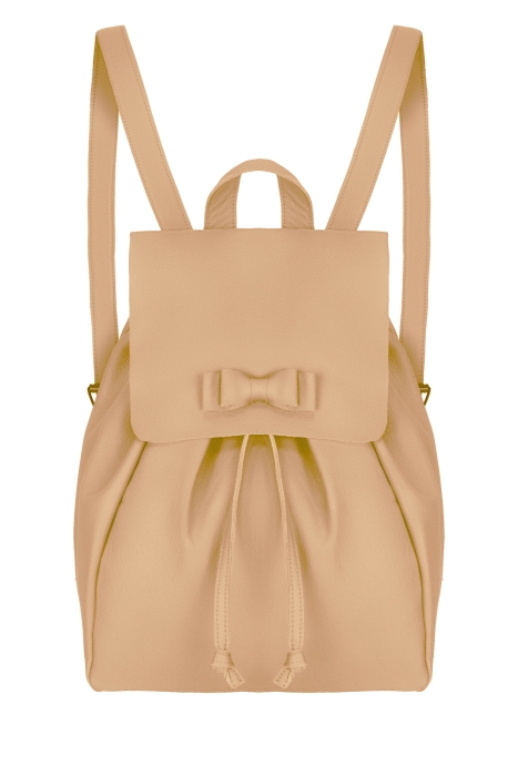 Рюкзак каппучино кожа