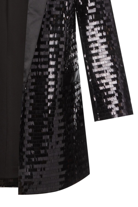 Жакет "Сент", черный, пайетки