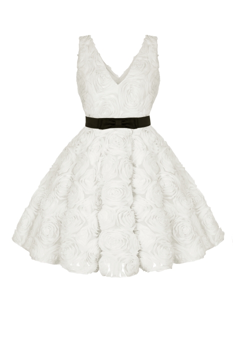 Платье "Ассоль" мини, молочное