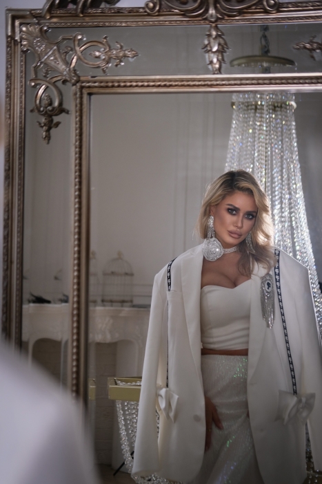 Топ - корсет "Альта" белый, на молнии