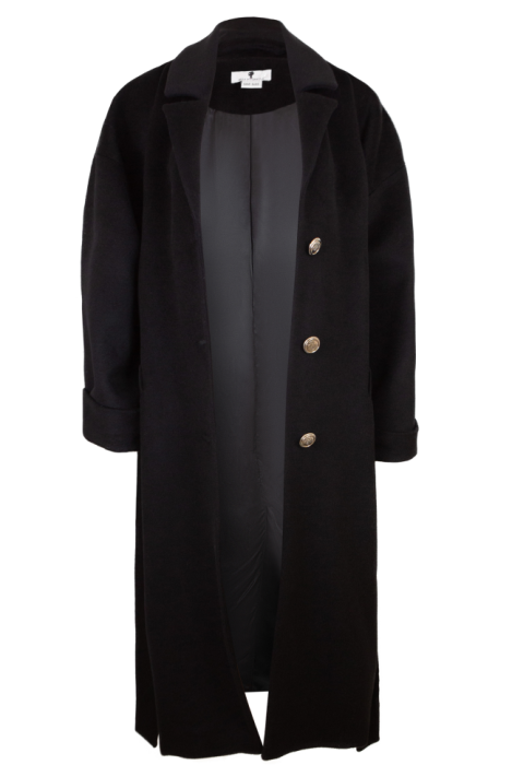 Пальто "New Лойя" черное