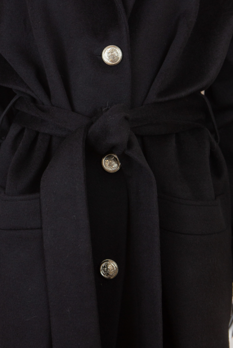 Пальто "New Лойя" черное