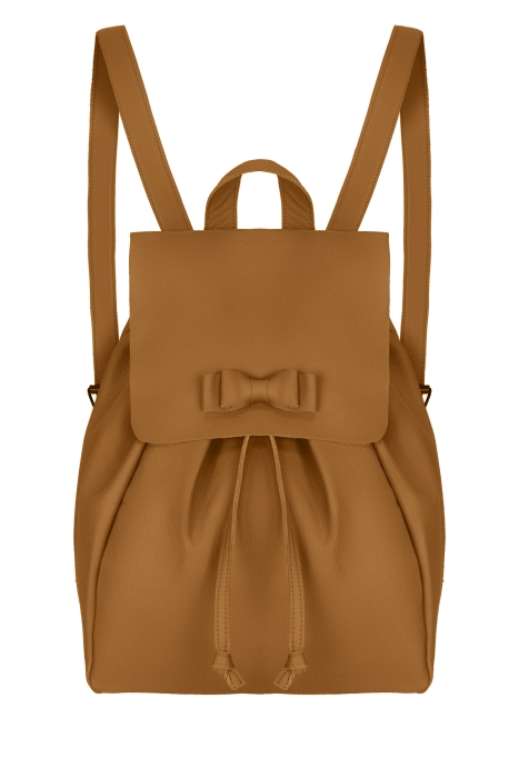 Рюкзак коричневый кожа