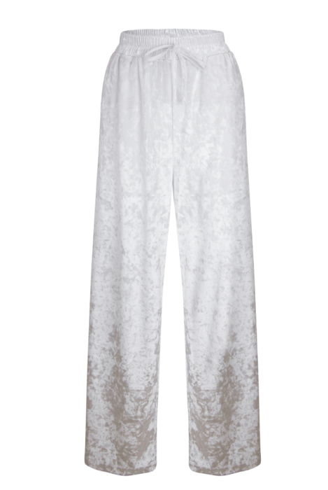 Костюм - пижама "Винтер" белый, бархат