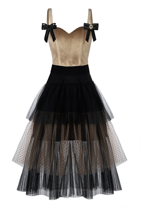 Платье "Рошем"нюдовое