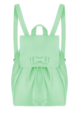 Рюкзак мятный кожа