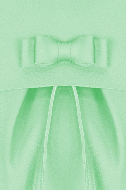 Рюкзак мятный кожа