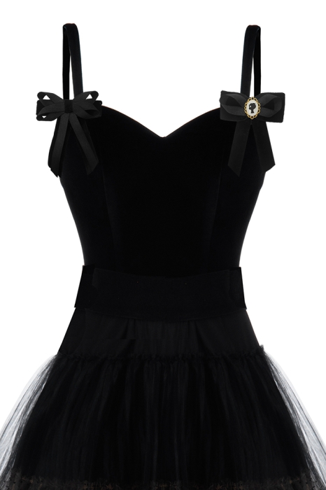 Платье "Рошем" черное