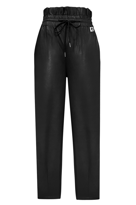 Брюки "Фредерик" черные, эко-кожа