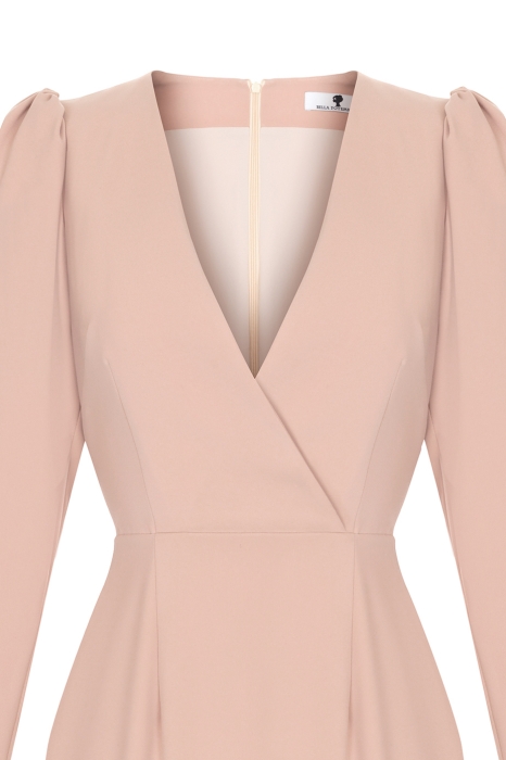 Платье "Трамп" нюдовое