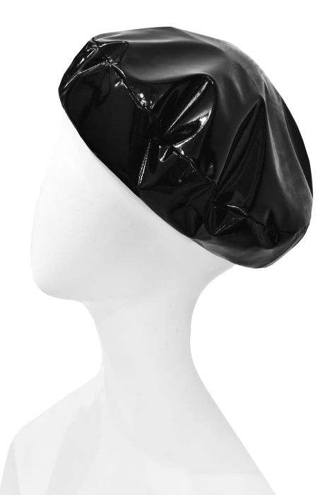 Берет, лак черный