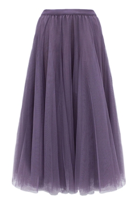 Юбка - пачка "Идлен" сиреневая, фатин (85 см), пышная