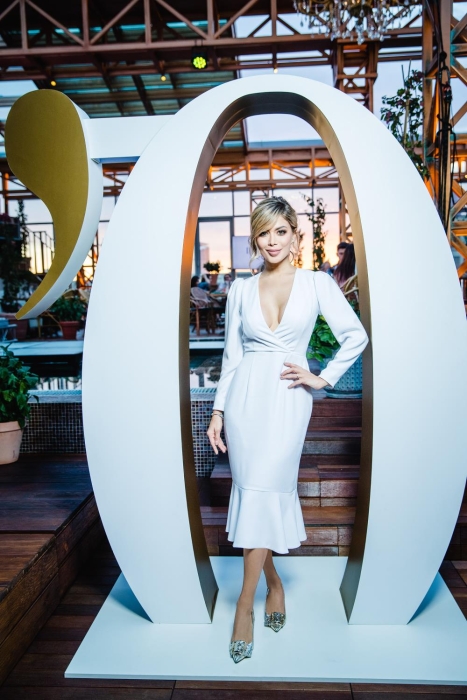 Платье "Трамп" молочное