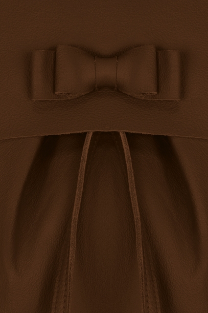 Рюкзак темно-коричневый кожа