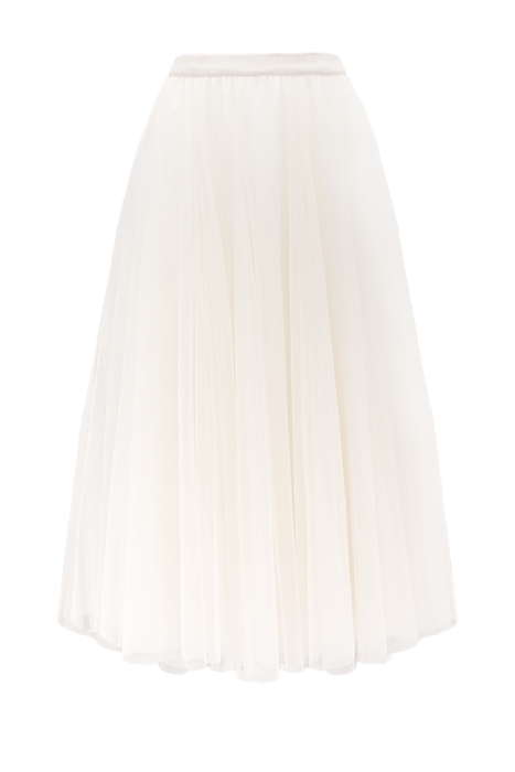 Юбка - пачка "Идлен" молочная, фатин (85 см), пышная