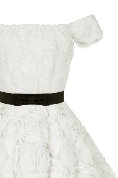 Платье "Эстер" миди, молочное